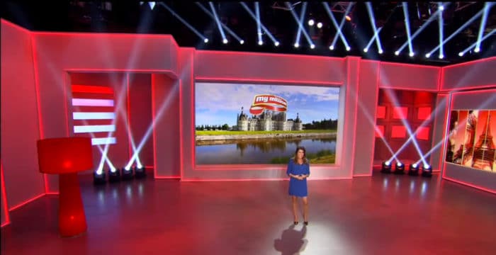 Karine Ferri présente le tirage MyMillion