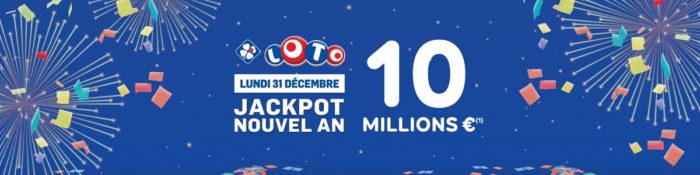 Jackpot Loto du Nouvel An 2018 du lundi 31 décembre