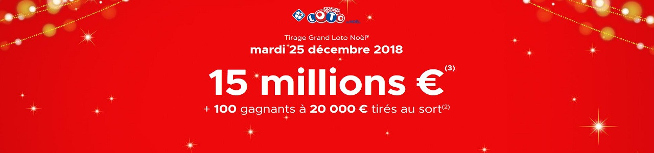 tirage grand loto de noel 2018