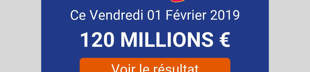 resultat euromillions vendredi 1er fevrier 2019