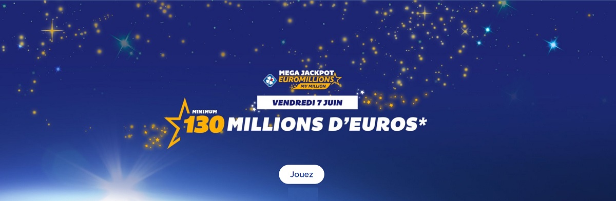 jouer au Méga jackpot euromillions du 7 juin 2019