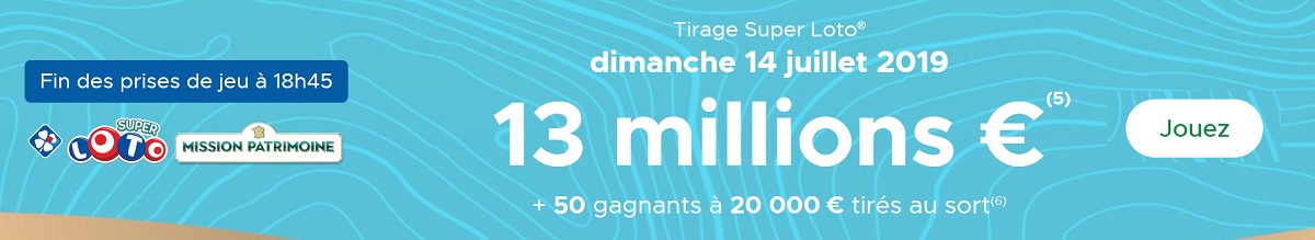 jouer au super loto du patrimoine ce 14 juillet 2019