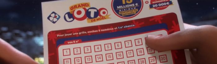 grille Grand Loto de Noël 2019