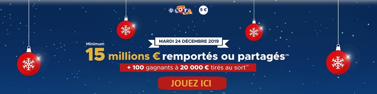 jouer au Grand Loto de Noël 2019